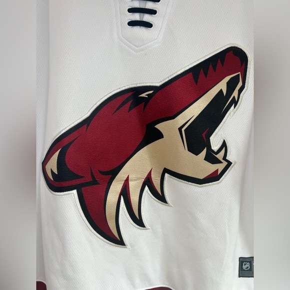 Arizona Coyotes Fanatics Branded Women's Away Breakaway Jersey - White Sz 3XL - Picture 4 of 9